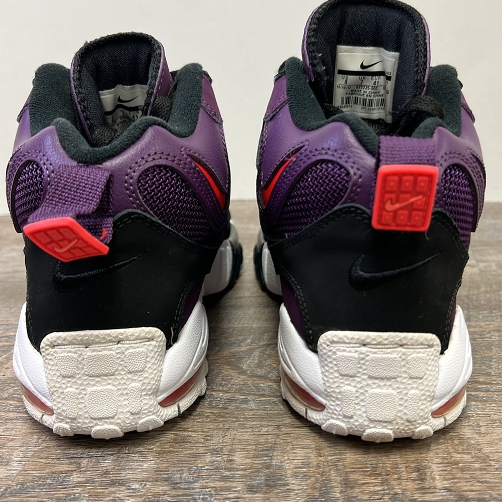 💜 Nike Air Trainer Huarache – Court Purple/Hyper Crimson – Men’s 8 – 525225-500 - Picture 3 of 9
